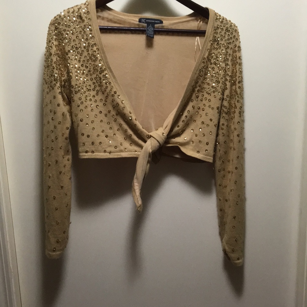 INC International Concepts “Golden” Long Sleeve